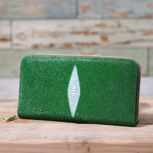 長財布スティングレーオーダーメイド新品