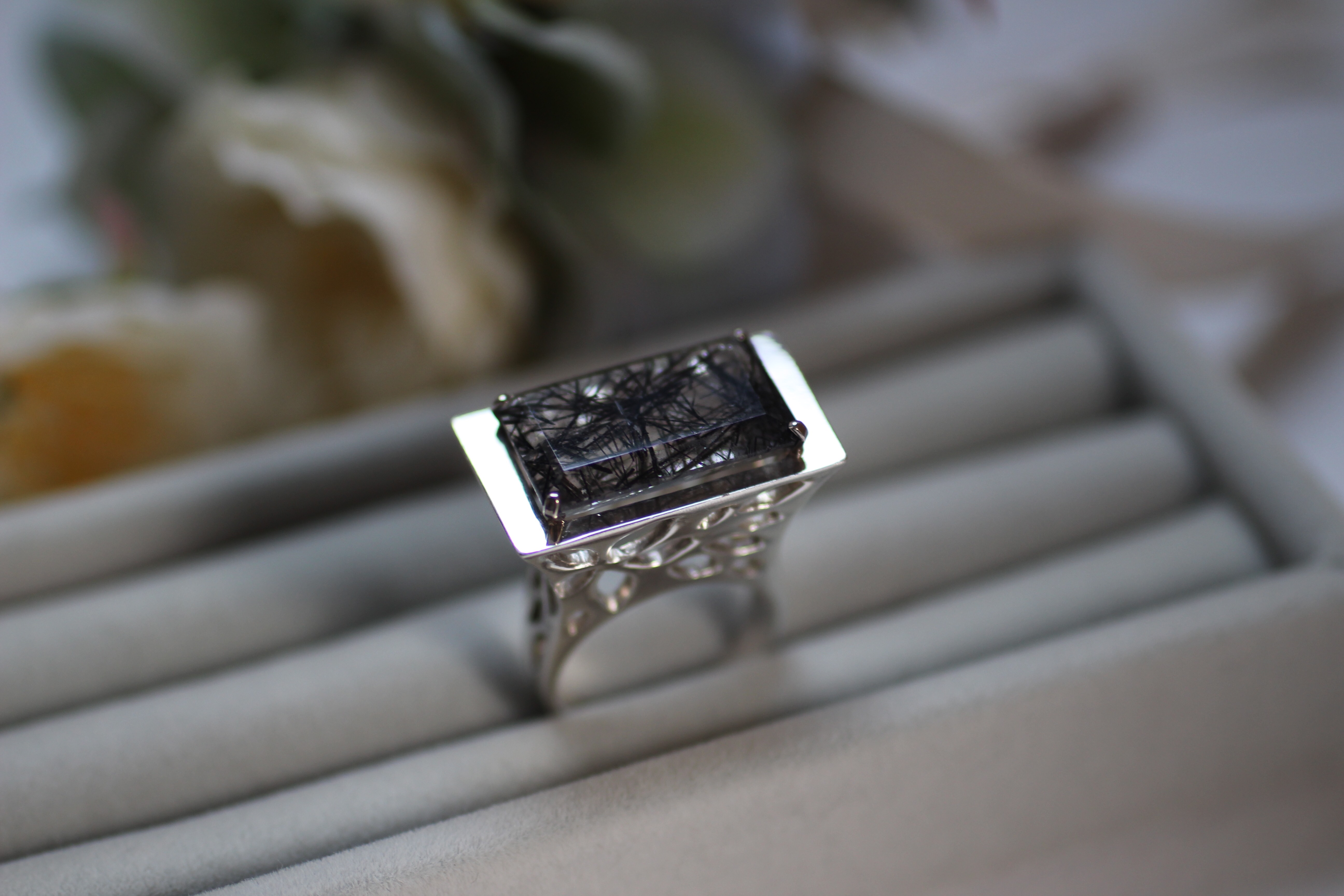 トルマライズドクォーツのsvリング