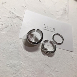 silver ring 3set （r002） 2枚目の画像