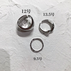 silver ring 3set （r002） 9枚目の画像