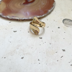 gold design ring (r048) 2枚目の画像