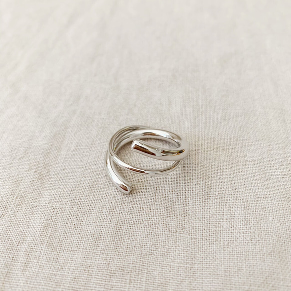 gold twist ring (r036) 3枚目の画像