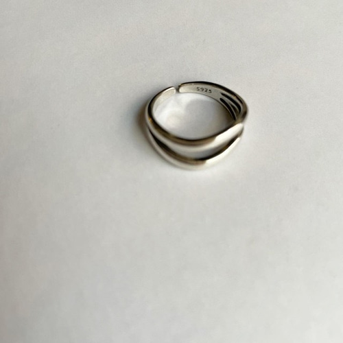 指輪・リング double ring 745696_JAAE4_9090_002_100_0000