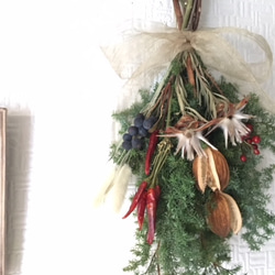 Season Swag 【botanical】クリスマスのスワッグ 3枚目の画像