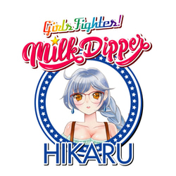 Milk Dipperr ミルクディッパー Tシャツ 半袖  メンズ レディース アニメ【HIKARU】 3枚目の画像