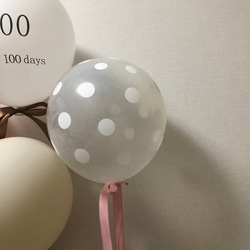 100日祝い　バースデーバールン4個セット　誕生日風船　誕生日飾り 5枚目の画像
