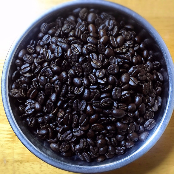 送料無料で届く新鮮な自家焙煎コーヒー豆｜ガテマラSHB｜300g（150g×2袋）｜深煎り 4枚目の画像