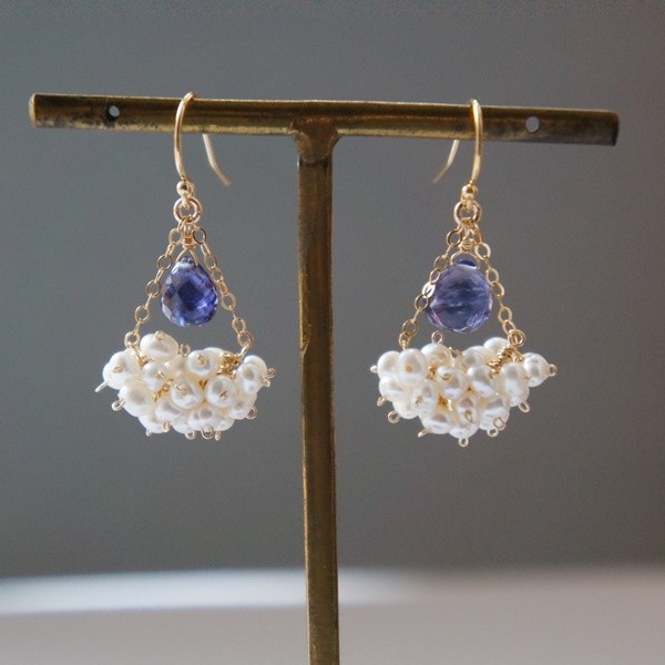 ・花かご・ アイオライト×パール