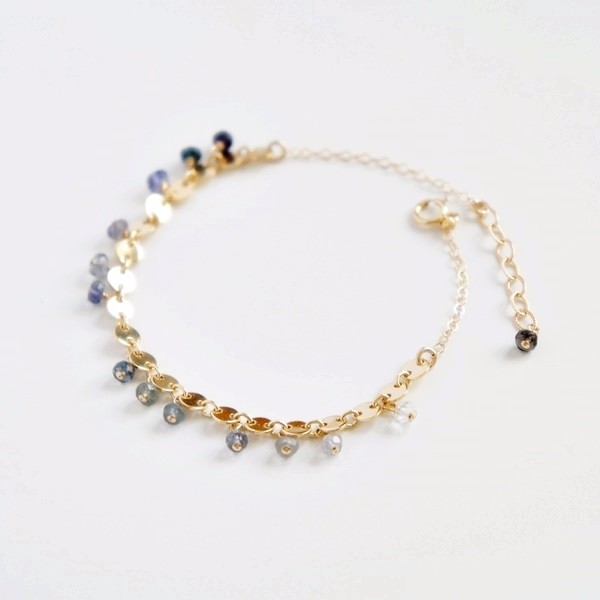 Spark ネイビースピネルのブレスレット