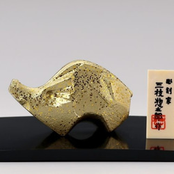 彫刻家 三枝惣太郎 原形 十二支 亥（猪） 1枚目の画像
