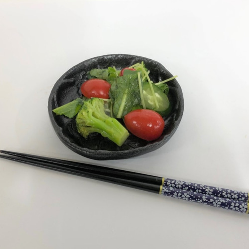 いちょう皿（丸）【鉄製 食器皿 小物入れ】高岡金工 小皿 kisaku-mode