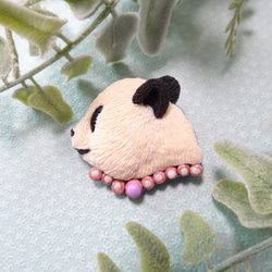 楽天市場】ブローチ パンダ アクセサリー クリスタル かわいい
