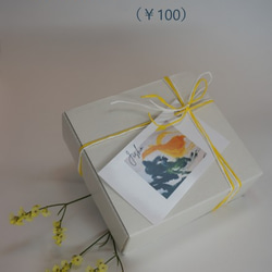 刺繍くるみボタンのヘアゴム（11） No.0211 9枚目の画像