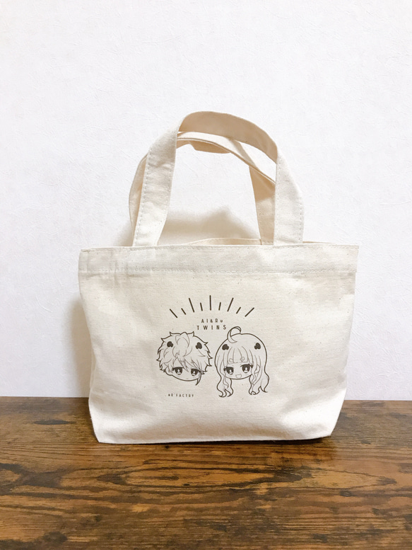 キャンバストートバッグ（Al&Ru TWINS） トートバッグ R' FACTORY 通販