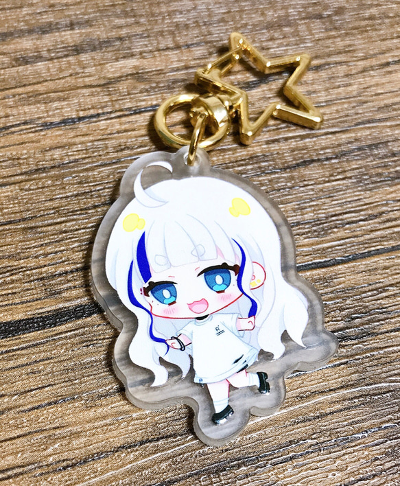 かぎっ娘イラストパンダカーver.まとめ　アクリルキーホルダー かぎっ娘イラストパンダカーver.まとめ アクリルキーホルダー