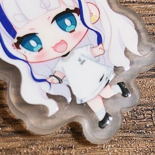かぎっ娘イラストパンダカーver.まとめ　アクリルキーホルダー かぎっ娘イラストパンダカーver.まとめ アクリルキーホルダー