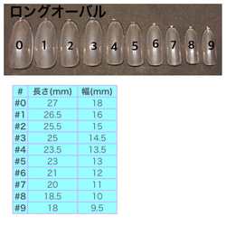 〈送料無料〉サイズ確認用チップ♡ 5枚目の画像