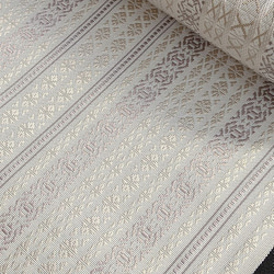 手織り博多織「平袋・ポーチ」シルク100％の手織りの帯地を使った小物入れ 6枚目の画像