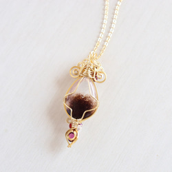 Garden-quartz necklace 第4張的照片