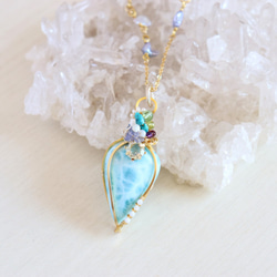 Larimar necklace 第1張的照片