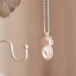 Morganite necklace 第5張的照片