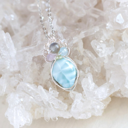 Larimar necklace 第1張的照片