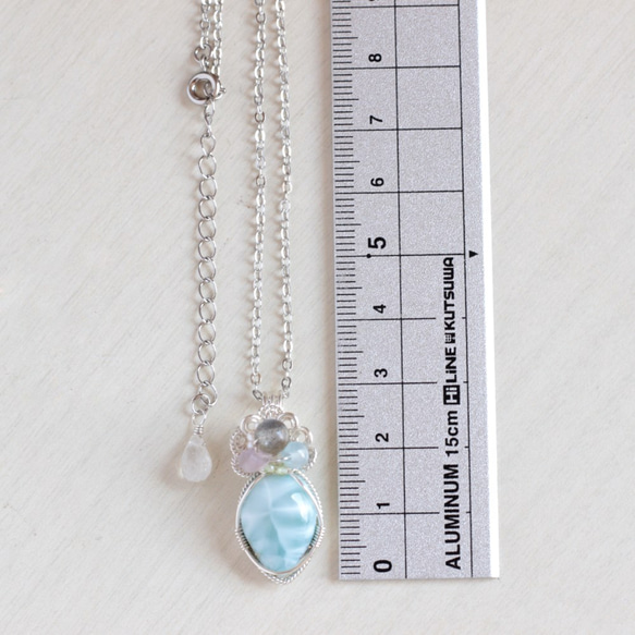 Larimar necklace 第2張的照片