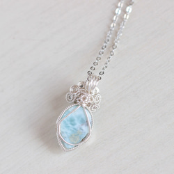 Larimar necklace 第3張的照片