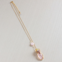 Rose-Quartz necklace 第2張的照片