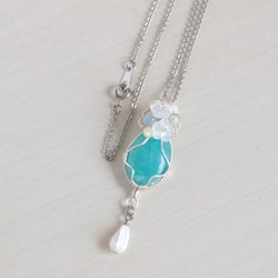 Amazonite necklace 第2張的照片