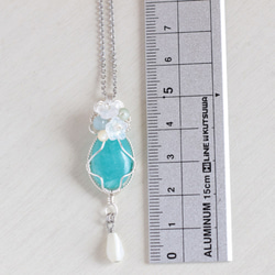 Amazonite necklace 第3張的照片