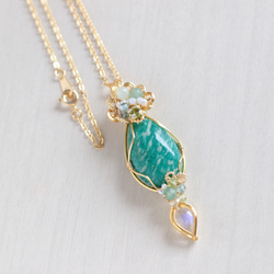 Amazonite necklace 第2張的照片