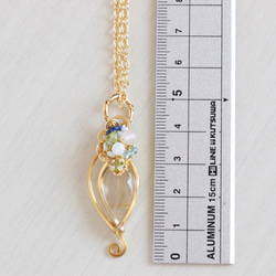 Rutilelated-quartz necklace 第3張的照片