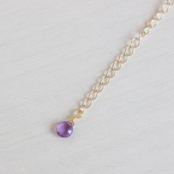 Amethyst necklace 第5張的照片