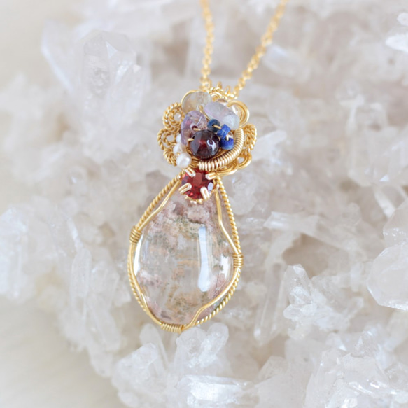 Garden-quartz necklace 第1張的照片