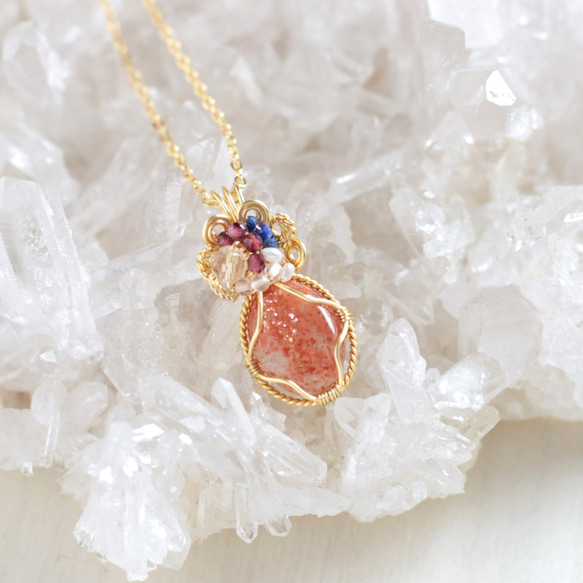 Sun-Stone necklace 第1張的照片