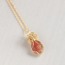 Sun-Stone necklace 第4張的照片