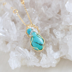 Turquoise necklace 第1張的照片