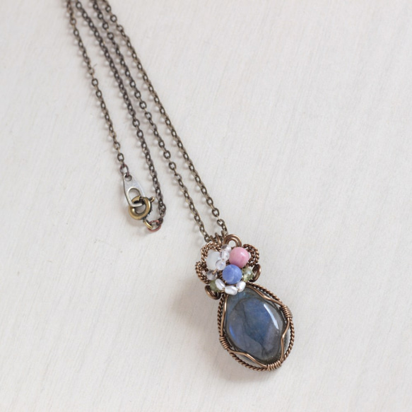 Labradorite necklace 第2張的照片