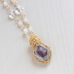 Phantom-Amethyst necklace 第3張的照片