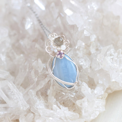 Blue-Opal necklace 第1張的照片