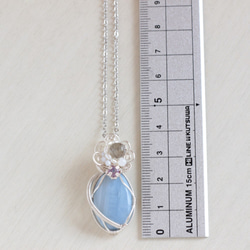 Blue-Opal necklace 第3張的照片