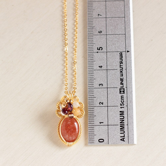 Sun-Stone necklace 第3張的照片