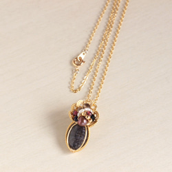 Iolite-SunStone necklace 第2張的照片