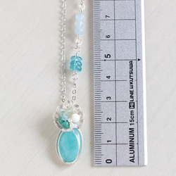 Amazonite necklace 第3張的照片