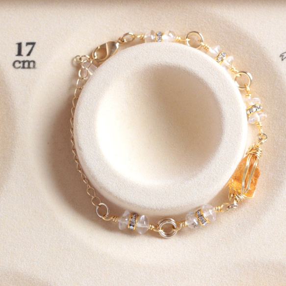 Citrine bracelet 第2張的照片