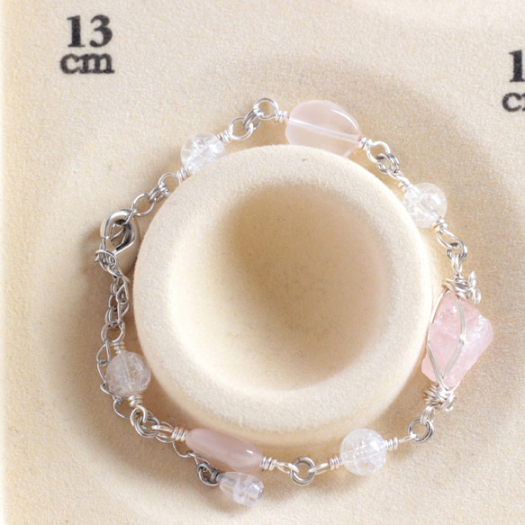 Morganite bracelet 第3張的照片