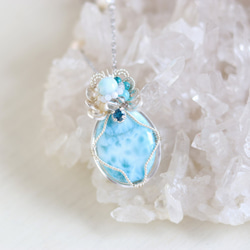 Larimar necklace 第1張的照片