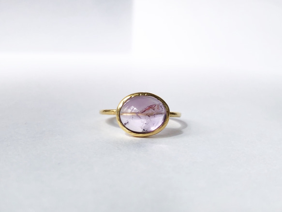 moon ring no.2( アメジスト ) 1枚目の画像