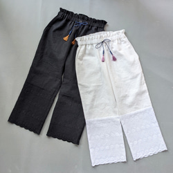 scalloped lace pants(サイズ130の1点のみ在庫有り) 8枚目の画像